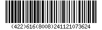 Barcode EAN-128, encode Country of Origin of a Trade Item, Date and Time of Production