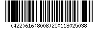 Barcode EAN-128, encode Country of Origin of a Trade Item, Date and Time of Production